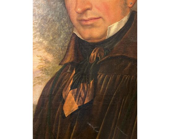 Raffinato ritratto maschile