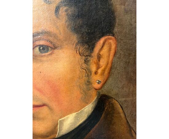 Raffinato ritratto maschile