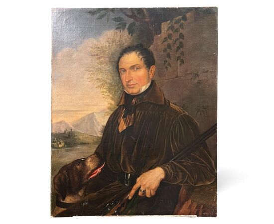 Raffinato ritratto maschile