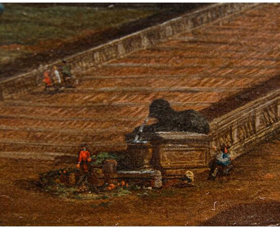 Salvatore Colonnelli Sciarra (attivo nella prima metà del XVIII secolo), Vista del Campidoglio