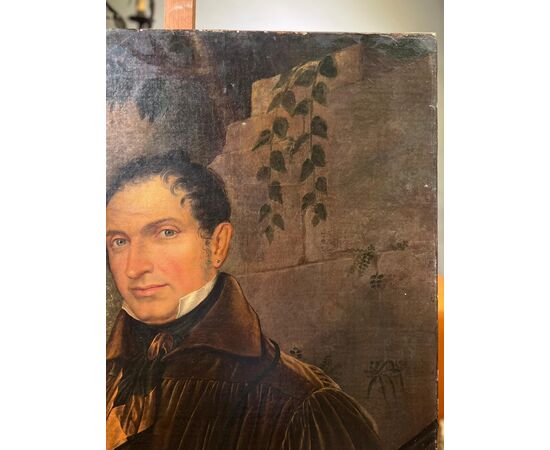 Raffinato ritratto maschile