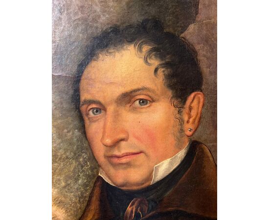 Raffinato ritratto maschile