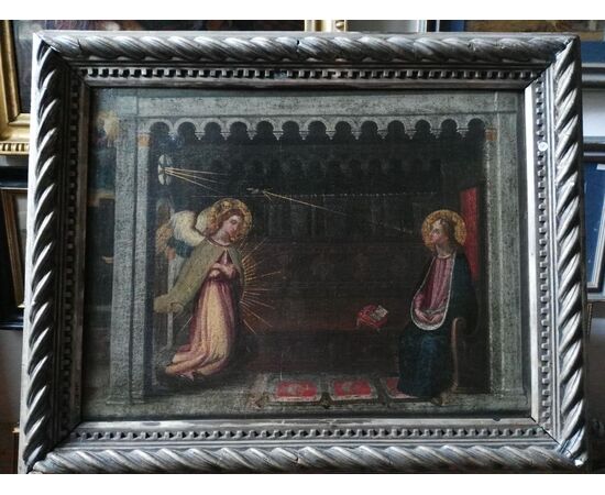 Annunciation Oil on canvas