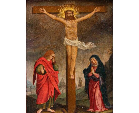 XVI secolo, Maestro fiammingo attivo in toscana, Crocifissione