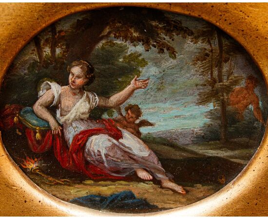 Scuola francese, XVII secolo, Allegorie dei quattro elementi