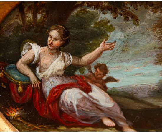 Scuola francese, XVII secolo, Allegorie dei quattro elementi