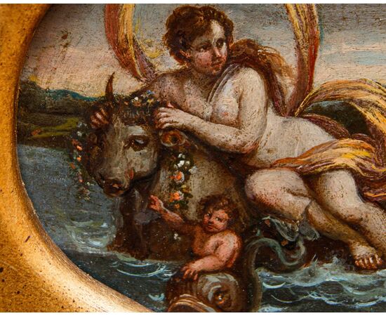 Scuola francese, XVII secolo, Allegorie dei quattro elementi