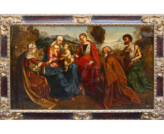 XIX secolo, da Boccaccio Boccaccino, Sposalizio mistico di Santa Caterina