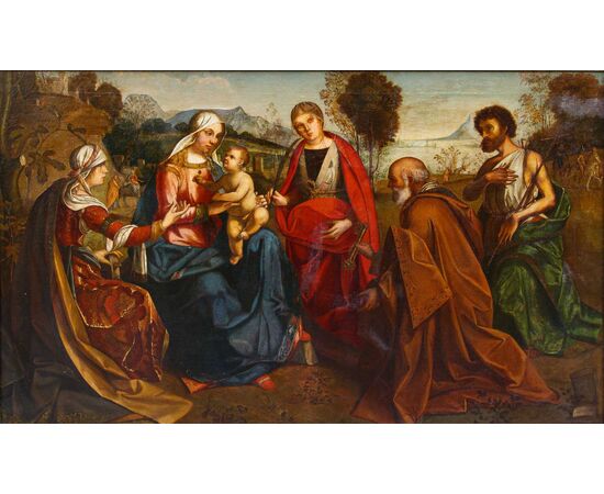 XIX secolo, da Boccaccio Boccaccino, Sposalizio mistico di Santa Caterina