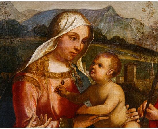 XIX secolo, da Boccaccio Boccaccino, Sposalizio mistico di Santa Caterina