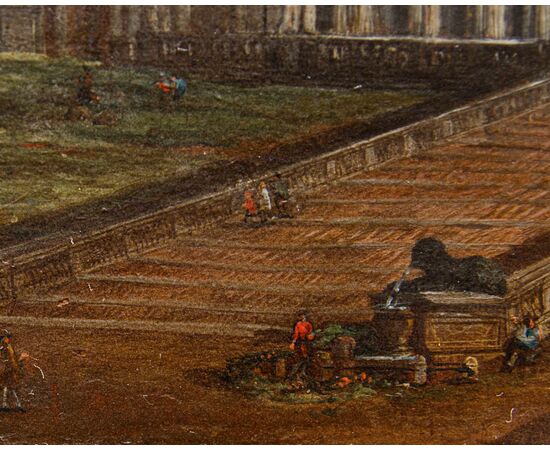 Salvatore Colonnelli Sciarra (attivo nella prima metà del XVIII secolo), Vista del Campidoglio