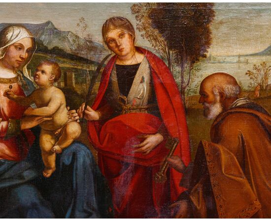 XIX secolo, da Boccaccio Boccaccino, Sposalizio mistico di Santa Caterina