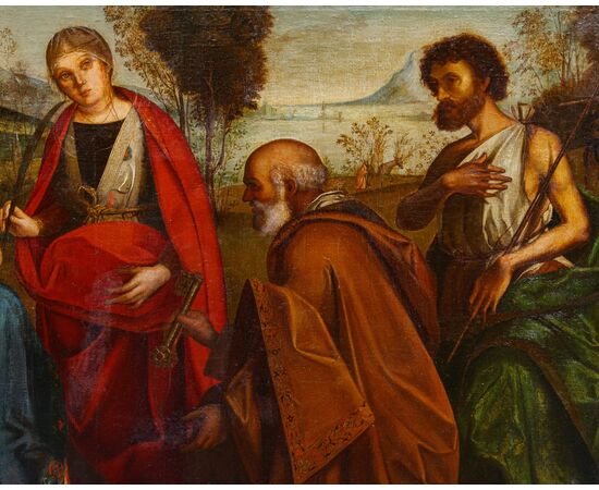 XIX secolo, da Boccaccio Boccaccino, Sposalizio mistico di Santa Caterina