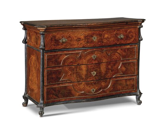 Cassettone, Lombardia, '700