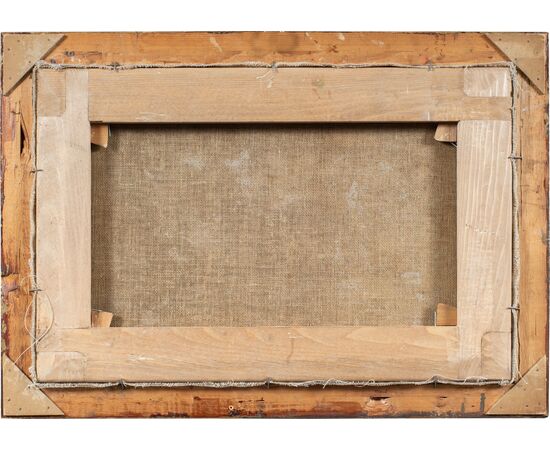 Pittore veneziano (XIX sec.) - Venezia, veduta del campo Santi Giovanni e Paolo.