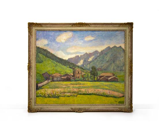 Arturo Tosi (Busto Arsizio, 1871 - Milano, 1956) "Barzesto", 1923