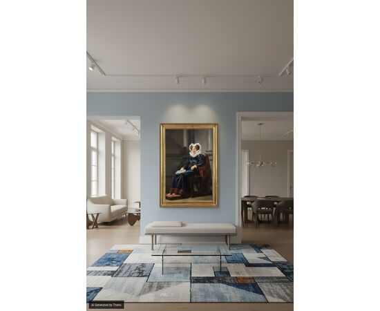 Pelagio Palagi (Bologna, 1775 - Turin, 1860) "Portrait of Duchess Rosina Serbelloni"