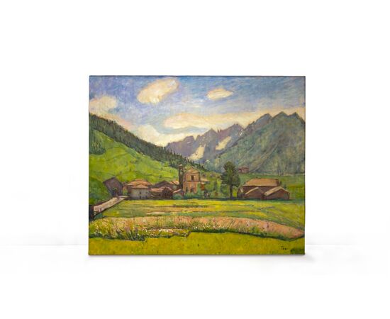 Arturo Tosi (Busto Arsizio, 1871 - Milano, 1956) "Barzesto", 1923