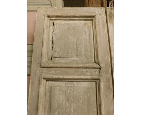 pts603 n. 4 double doors bifacial, mis. h 230 x 110 cm width