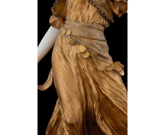 Fortunato Gory (Florence 1869 ca.- Paris 1925), "Oriental Dancer"