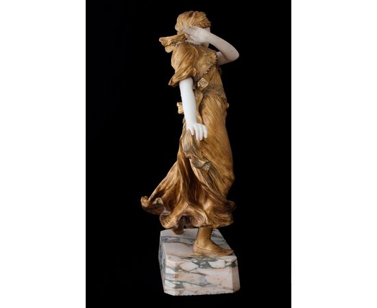 Fortunato Gory (Florence 1869 ca.- Paris 1925), "Oriental Dancer"