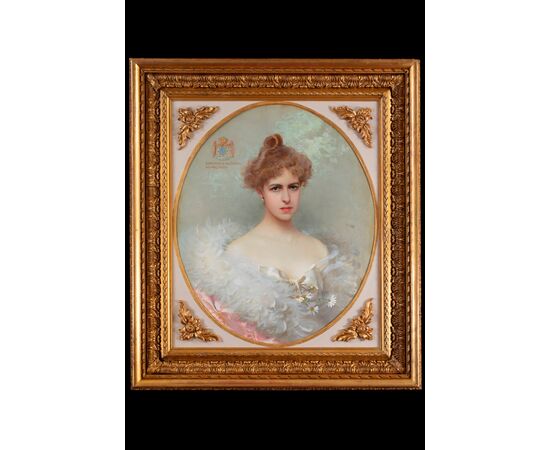 Vittorio Matteo Corcos (Livorno 1859 – Firenze 1933) “Donna Lodovica Altieri”