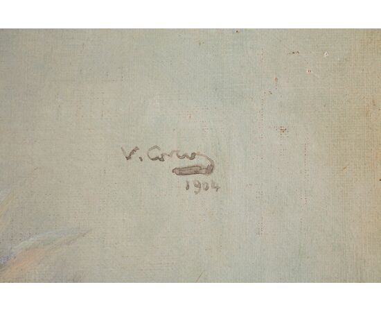 Vittorio Matteo Corcos (Livorno 1859 – Firenze 1933) “Donna Lodovica Altieri”