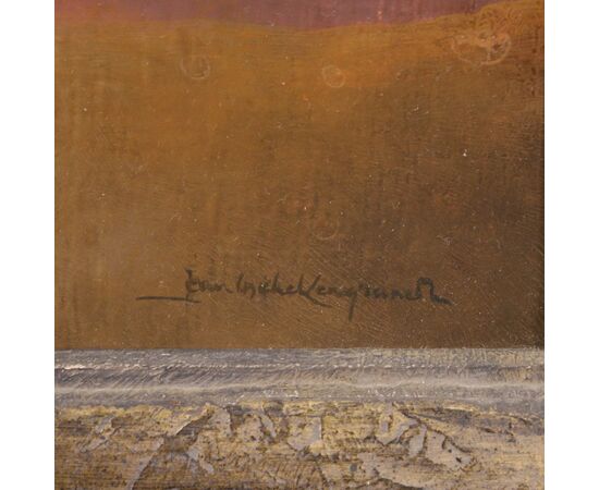 Quadro francese firmato nudo femminile