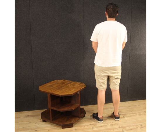 Italian design coffee table in wood from the 20th century