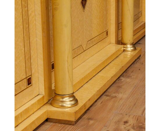 Libreria italiana in legno