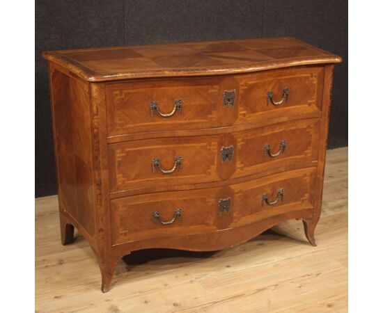Inlaid dresser in Louis XV style from the 20th century