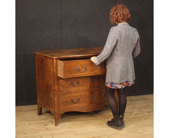 Inlaid dresser in Louis XV style from the 20th century