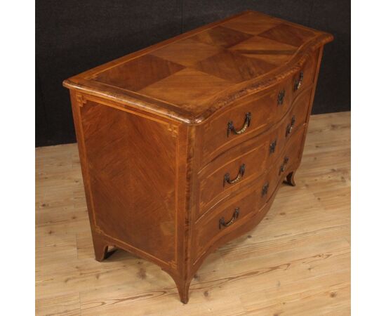 Inlaid dresser in Louis XV style from the 20th century