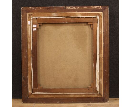 Italian religious painting Madonna dated 1929