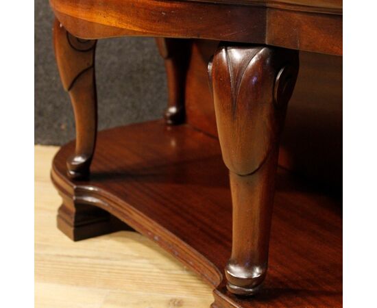 French dresser in mahogany wood from 20th century