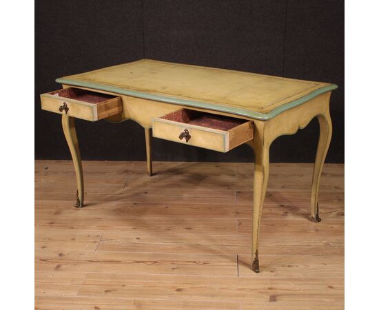 Grande scrivania francese in stile Luigi XV