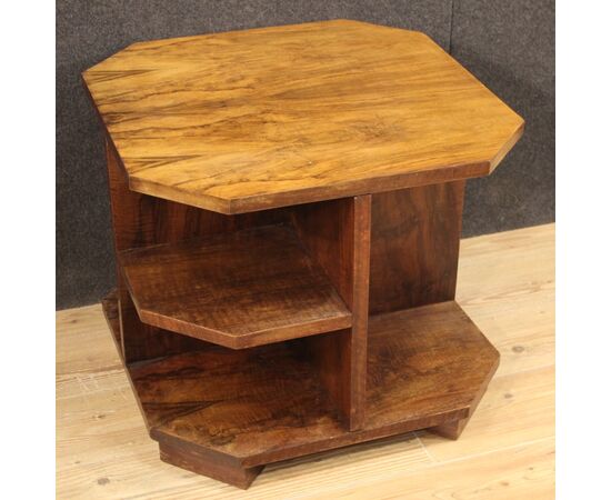 Italian design coffee table in wood from the 20th century