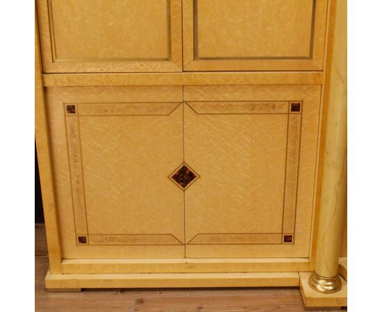 Libreria italiana in legno