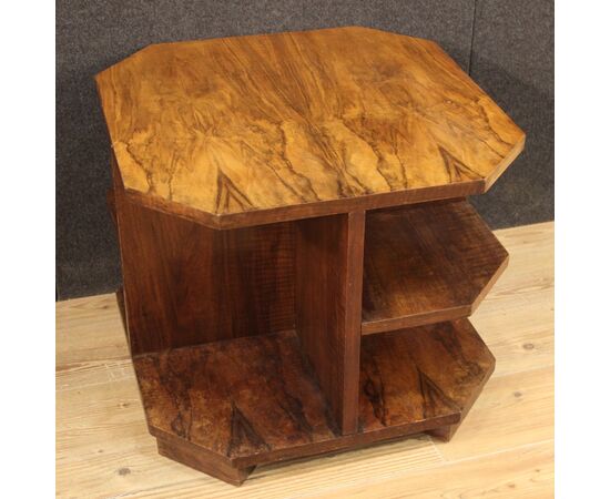 Italian design coffee table in wood from the 20th century
