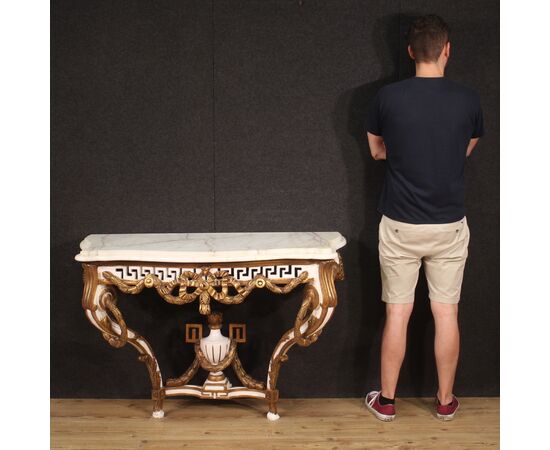 French console in Louis XV style from the 20th century