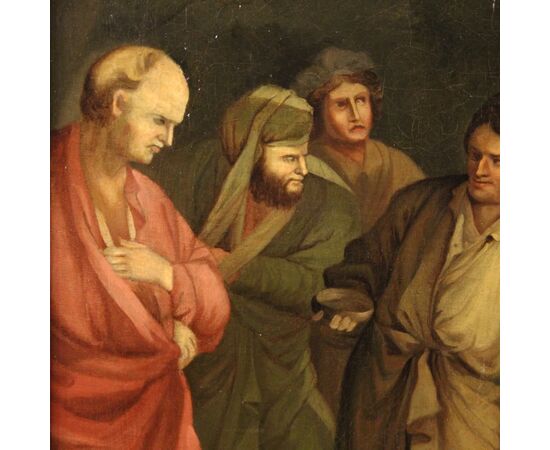 Italian painting characters from the 18th century