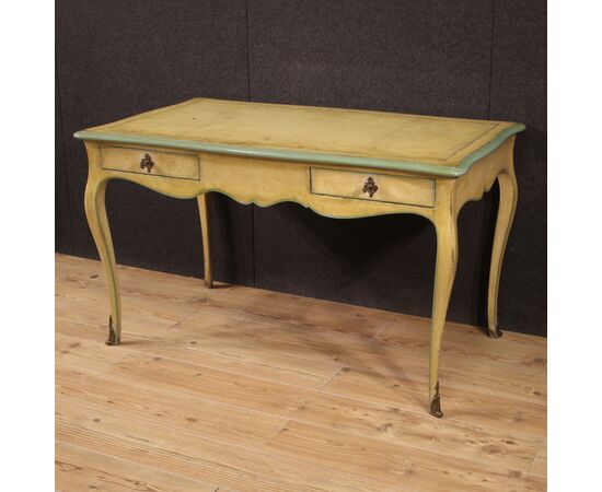 Grande scrivania francese in stile Luigi XV