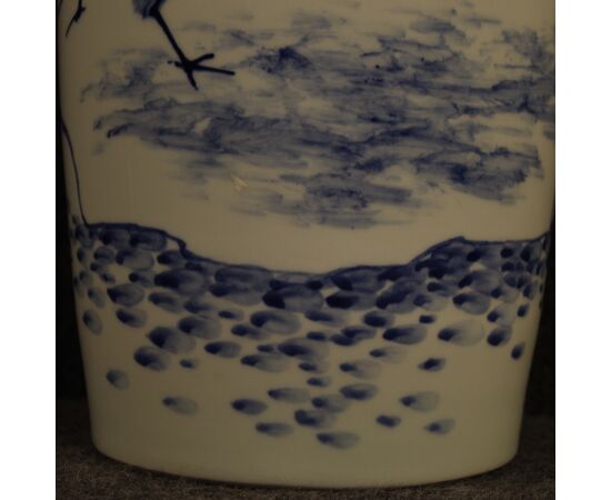 Chinese ceramic vase with landscape