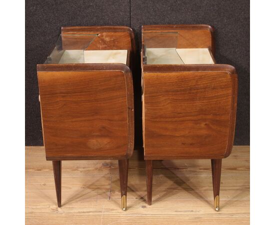 Pair of design bedside tables from the 50s