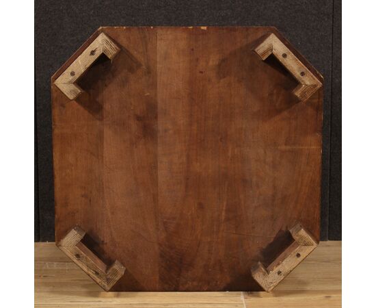 Italian design coffee table in wood from the 20th century