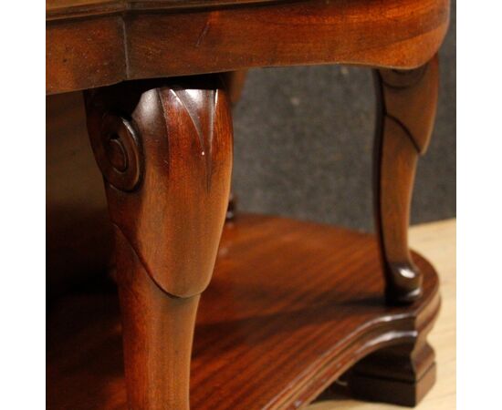 French dresser in mahogany wood from 20th century