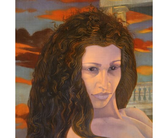 Quadro francese firmato nudo femminile