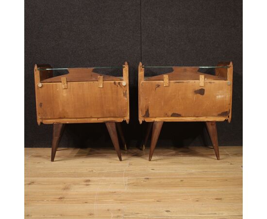 Pair of design bedside tables from the 50s