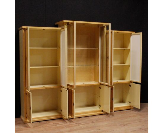 Libreria italiana in legno