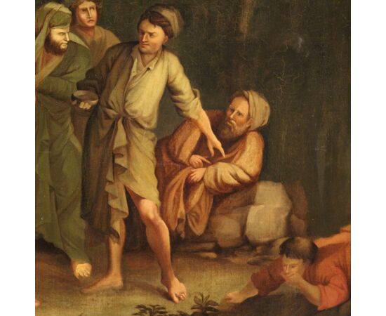 Italian painting characters from the 18th century